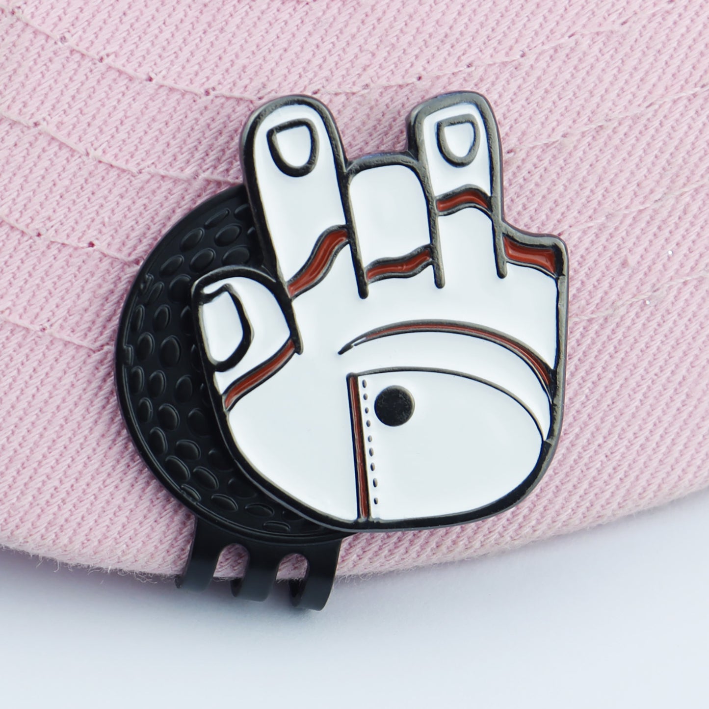 Funny golf ball marker for hat, magnetic golf marker, unique golf marker design