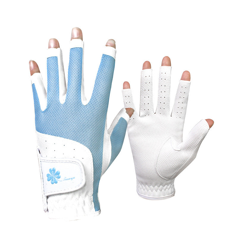 Ladies Fingerless Golf Gloves