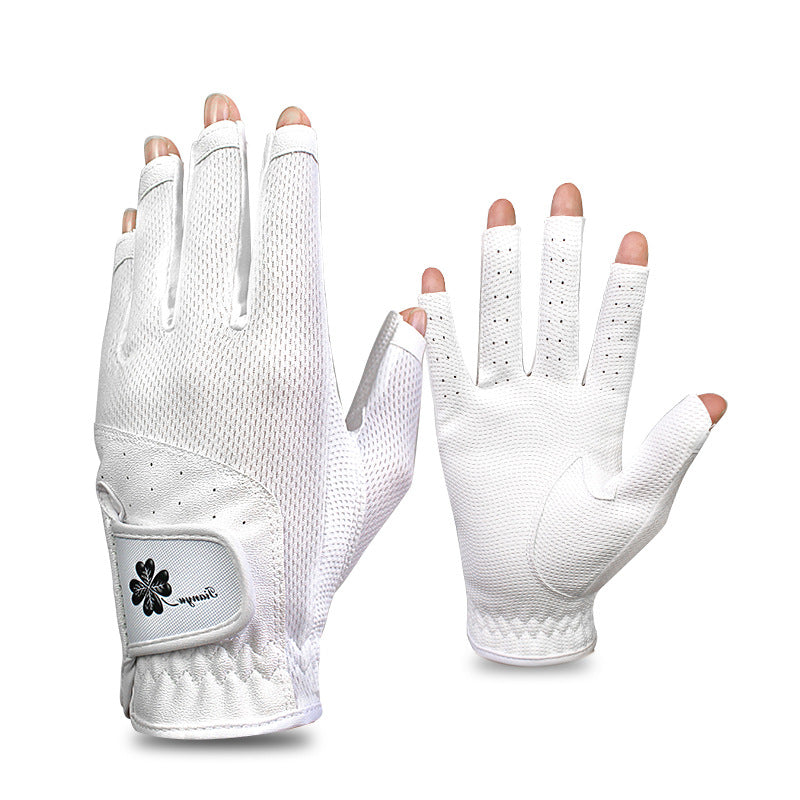 Ladies Fingerless Golf Gloves