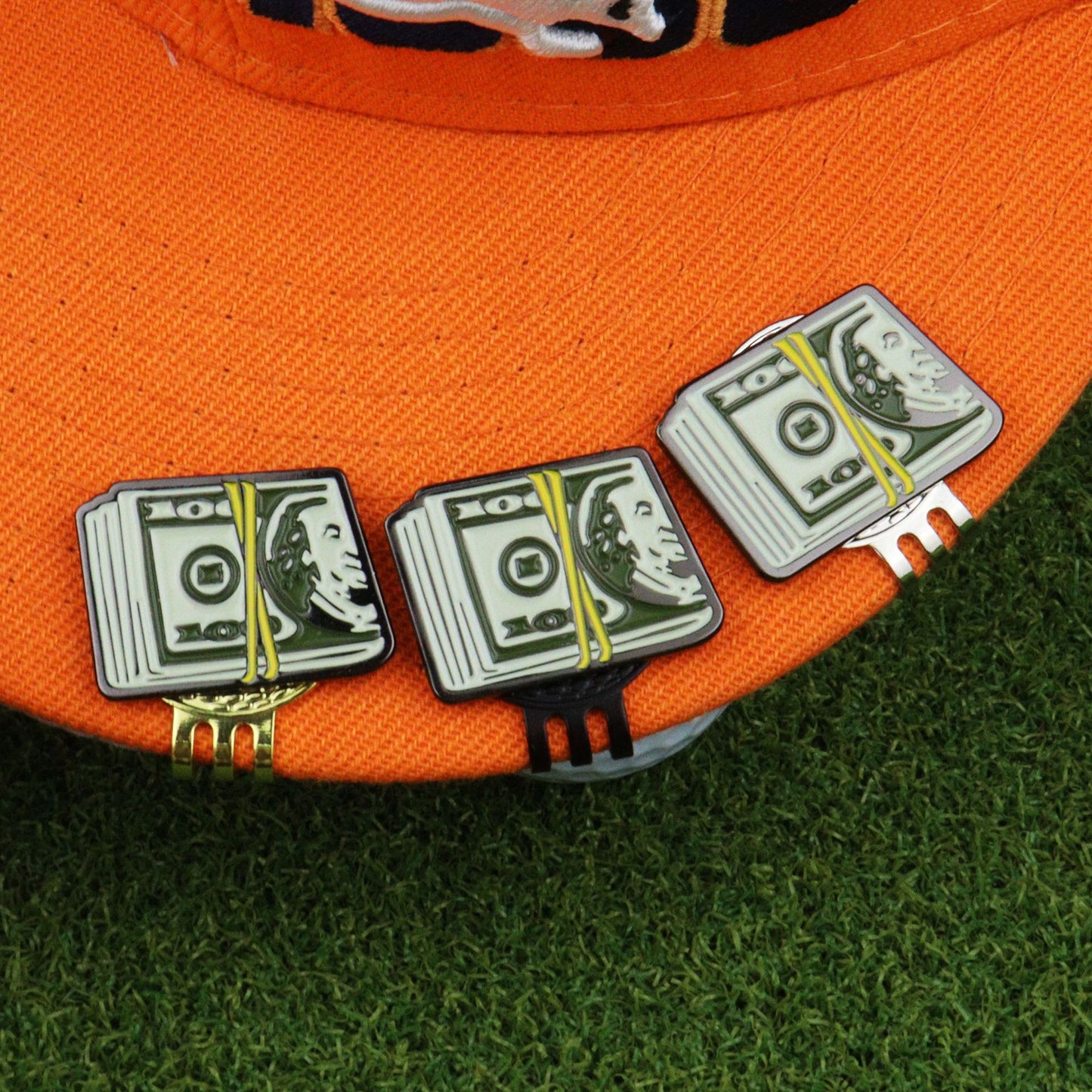 Funny golf ball marker for hat, magnetic golf marker, unique golf marker design