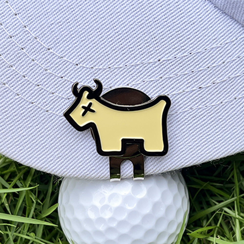Swinging Man Golf Ball Marker