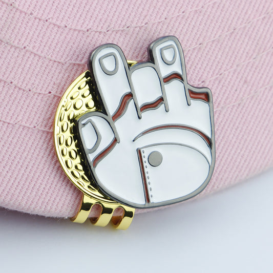 Funny golf ball marker for hat, magnetic golf marker, unique golf marker design