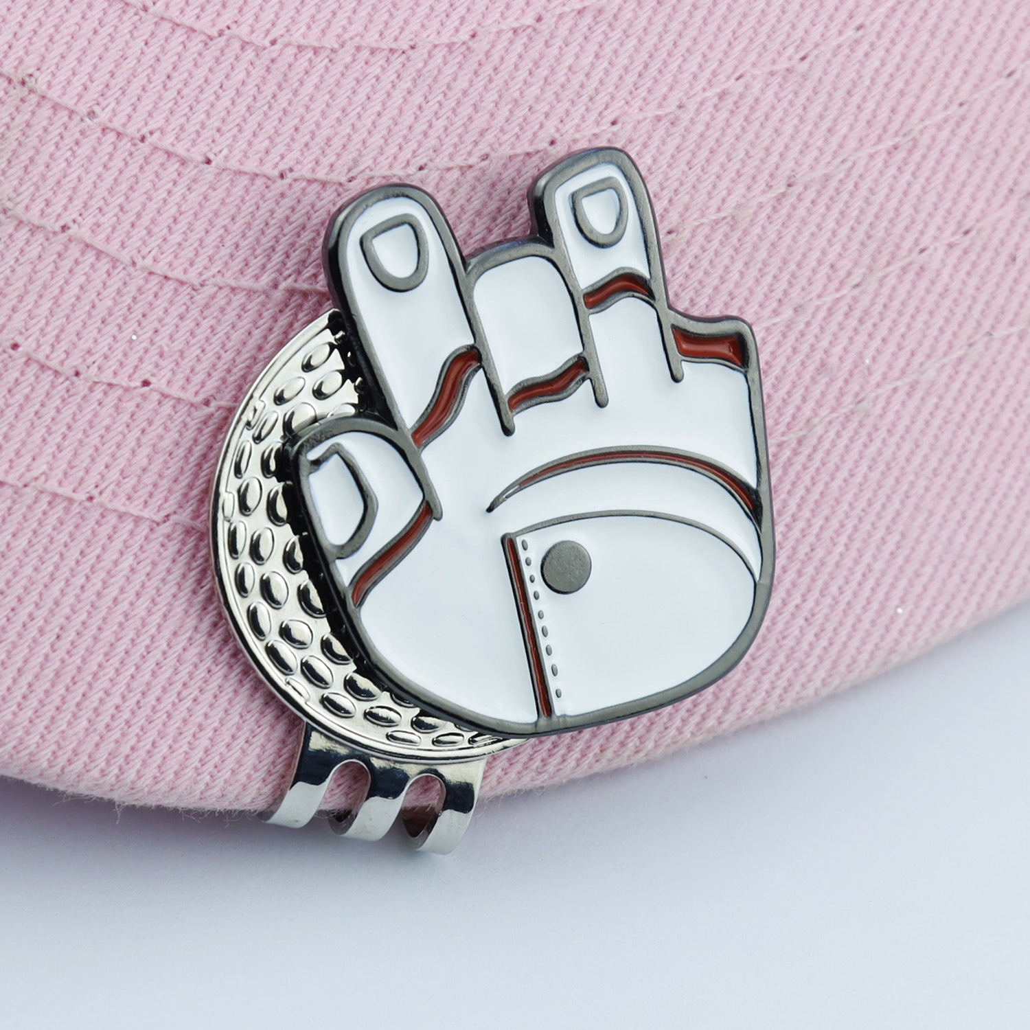 Funny golf ball marker for hat, magnetic golf marker, unique golf marker design