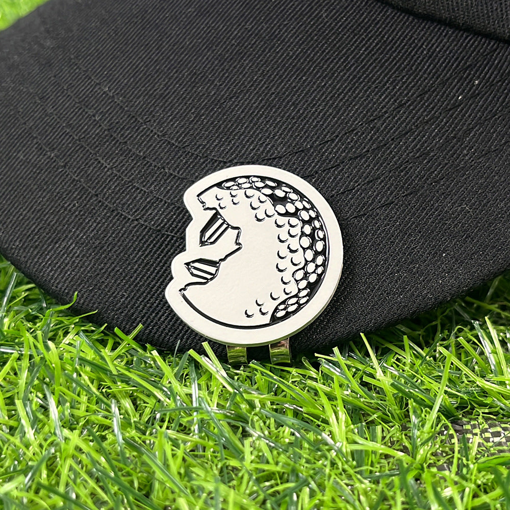 Swinging Man Golf Ball Marker