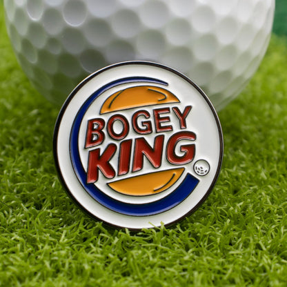 funny golf marker, golf gift for men, birdie bogey marker, golf accessories, gag golf gift, magnetic golf ball marker, golf hat clip, unique golf gift.