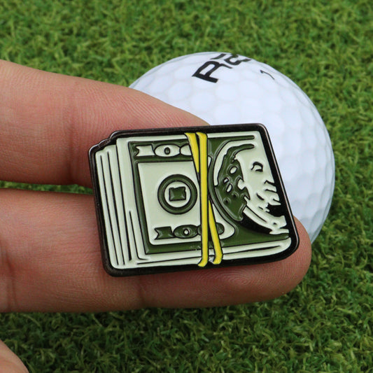 Funny golf ball marker for hat, magnetic golf marker, unique golf marker design